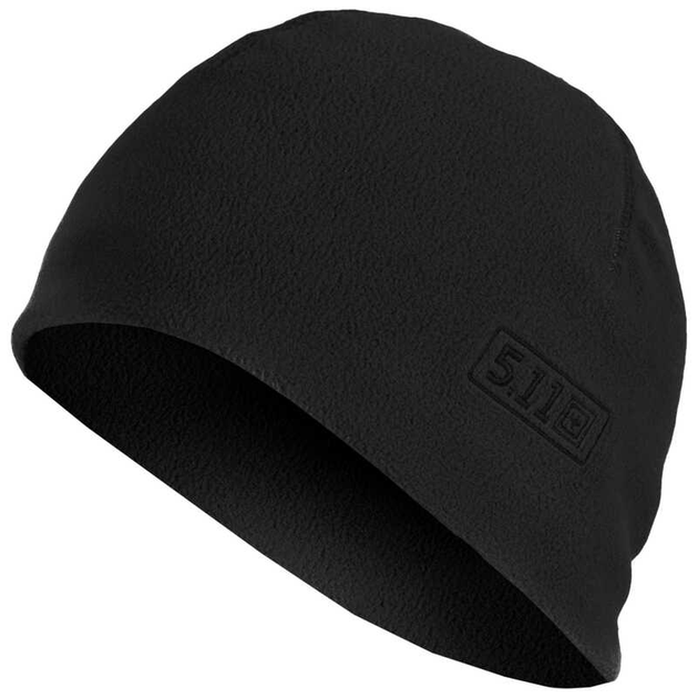 Вітро та водостійка флісова шапка 5.11 WATCH CAP 89250 Large/X-Large, Чорний - зображення 1