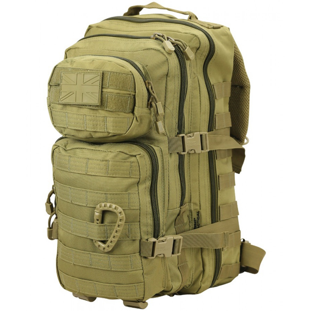 Рюкзак тактический Kombat UK Small Assault Pack (28 л) койот - изображение 1