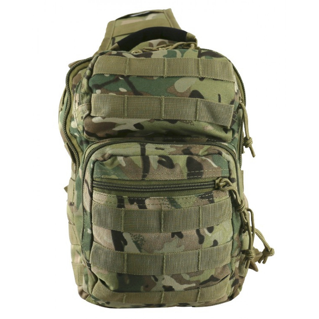 Рюкзак однолямковый Kombat UK Mini Molle Recon Shoulder Bag (10 л) мультикам - изображение 2