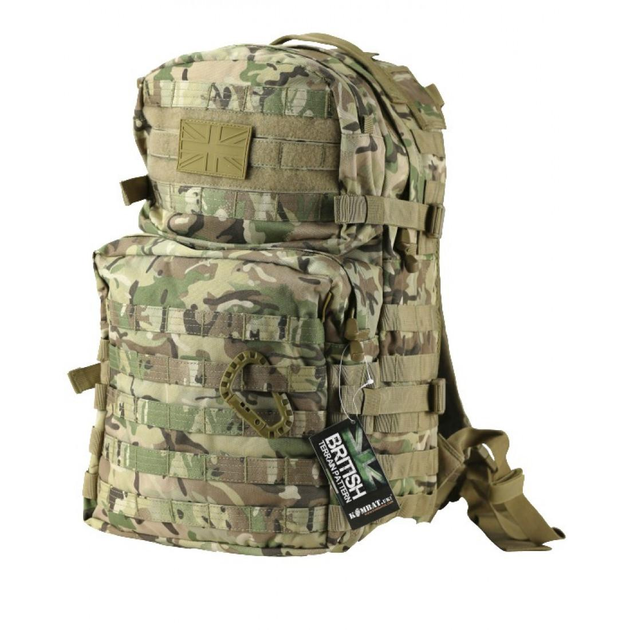 Рюкзак тактический Kombat UK Medium Assault Pack (40 л) мультикам - изображение 1