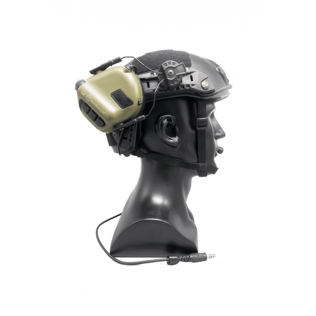 Активні навушники EARMOR M32H for ARC Helmet Rails олива - зображення 2
