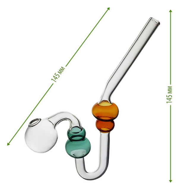Стеклянная курительная трубка колба Bent Oil Burner Pipe – фото, отзывы ...