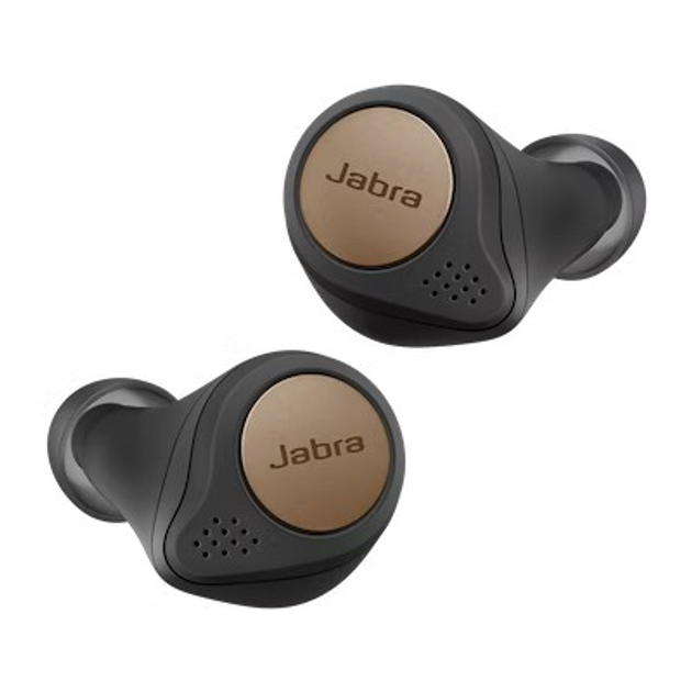 Наушники беспроводные Jabra Elite Active 75t TWS, Copper Black, Б/У ...