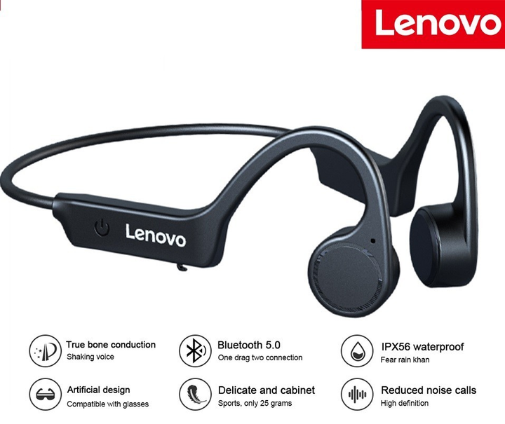 Наушники беспроводные Lenovo ThinkPlus X4 костная проводимость купить в ...