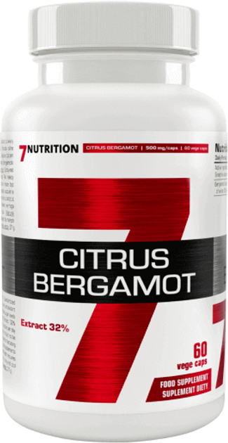 Екстракт бергамоту 7Nutrition Citrus Bergamot 60 капсул (5904067876552) - зображення 1