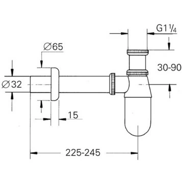 Сифон для умивальника Grohe (28920000) - изображение 10