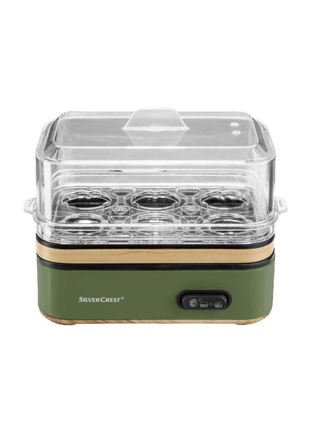 Яйцеварка SEKH 400 A1 зеленый Silver Crest - изображение 5