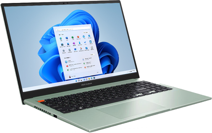 Laptop ASUS Vivobook S 15 OLED M3502 (90NB0XX3-M00640) Brave Green - obraz 4