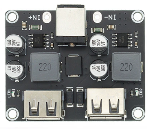 Плата быстрой зарядки DC преобразователь QC 2 USB 5,9,12V - изображение 3