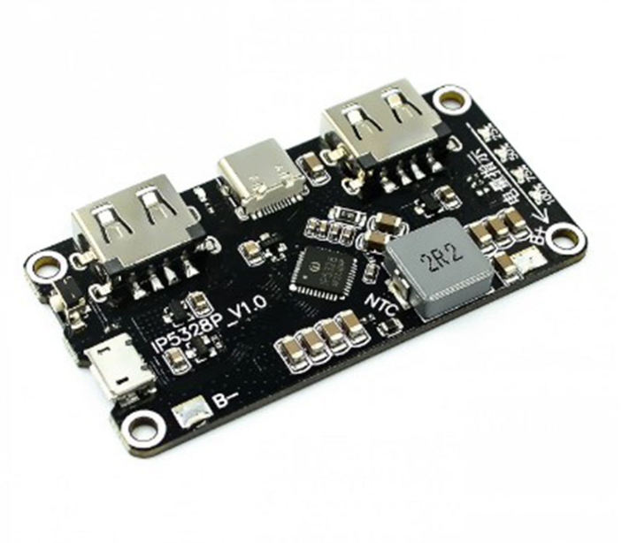 Плата павербанка QC Быстрая зарядка USB type C 5,9,12V Модуль Li-ion Baseus - изображение 3