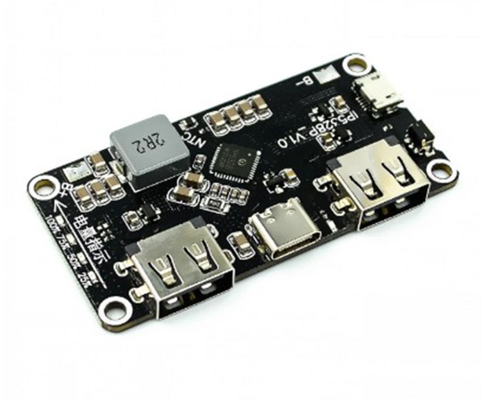 Плата павербанка QC Быстрая зарядка USB type C 5,9,12V Модуль Li-ion Baseus - изображение 5