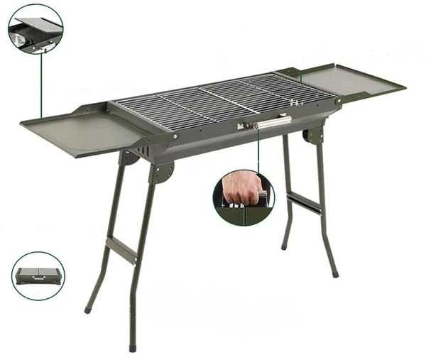 Складаний барбекю гриль портативний гриль XPRO BBQ Grill 1066G 60 * 30 см. - зображення 6