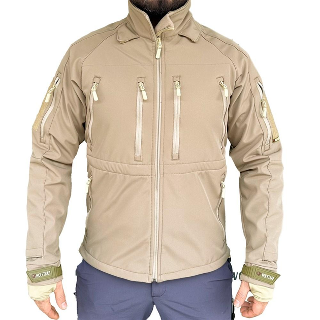 Тактична ДЕМІСЕЗОННА куртка SOFTSHELL MULTICAM Wolftrap Розмір: S (46) - зображення 1