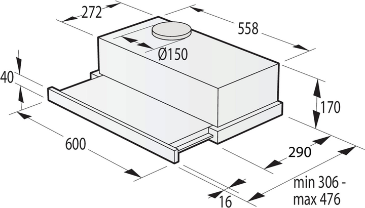 Витяжка Gorenje TH62E3X - зображення 7