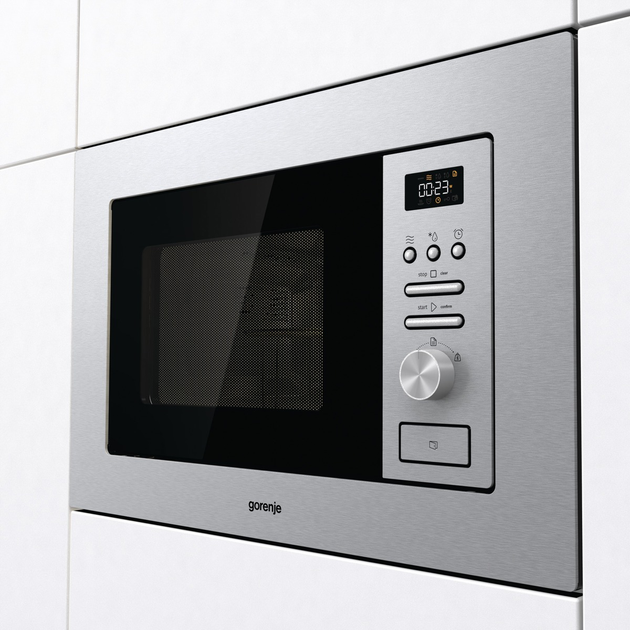 Kuchenka mikrofalowa do zabudowy Gorenje BM201AG1X - obraz 6