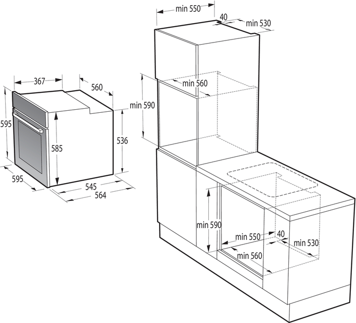 Духова шафа електрична Gorenje BO6725E02BG - зображення 20