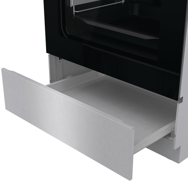 Kuchenka gazowa z piekarnikiem elektrycznym Gorenje GKS 6C70 XF - obraz 11