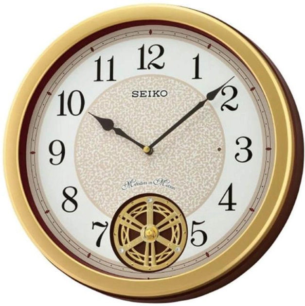 Акция на Настінний годинник Seiko QXM388G от Rozetka