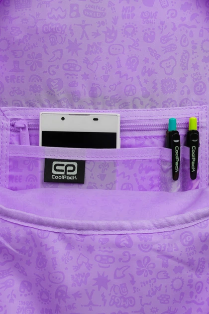 Plecak CoolPack Rider Powder Purple 27 l 40x28x12 cm F109648 (5903686320767) - obraz 5