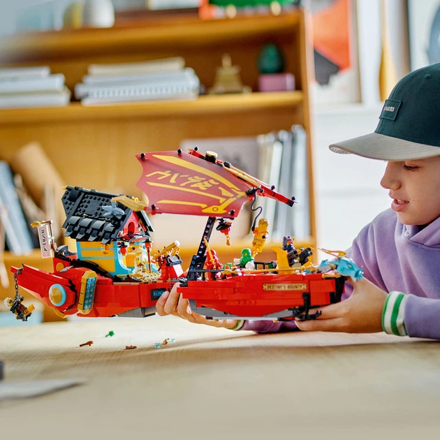 Конструктор LEGO Ninjago Подарок судьбы — гонки со временем 1739