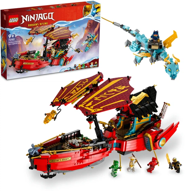 レッドソニア Конструктор LEGO Ninjago Подарок судьбы — гонки со временем 1739
