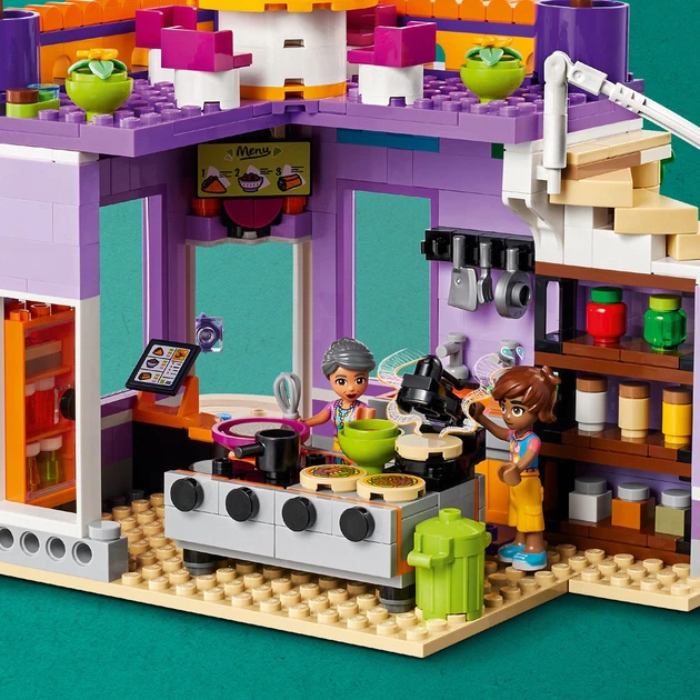 Конструктор LEGO Friends Хартлейк-Сіті. Громадська кухня 695 деталей (41747) - зображення 8