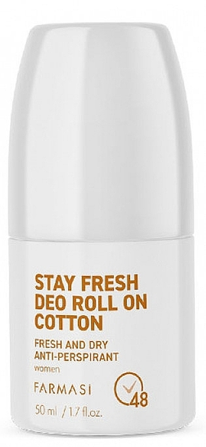 Роликовый дезодорант-антиперспирант для женщин - Farmasi Stay Fresh Deo ...