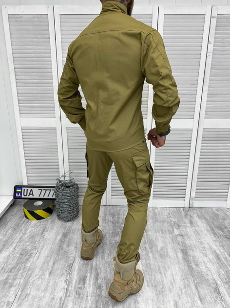 Тактический военный костюм Unit ( Китель + Штаны ), Камуфляж: Койот, Размер: M - изображение 2