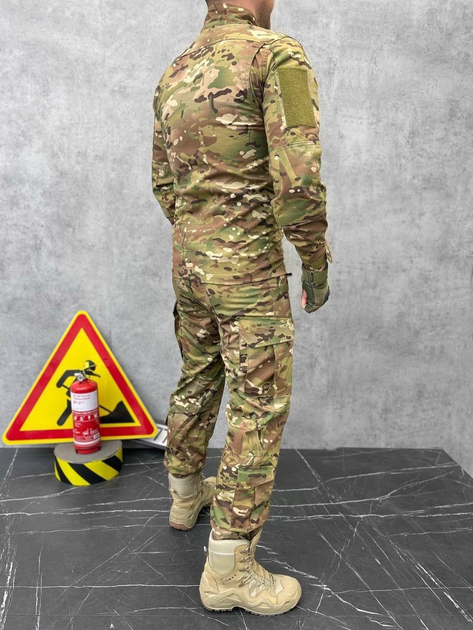 Тактичний військовий костюм Статутний ГОСТ ( Кітель + Штани ), Камуфляж: Мультикам, Розмір: 56/5 - зображення 2