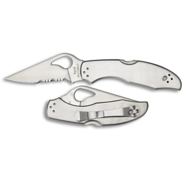 Нож Spyderco Byrd Meadowlark 2 Steel Handle (1013-87.11.48) - изображение 1