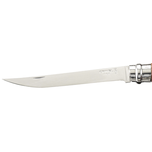 Нож складной Opinel Effile №12 (длина: 270мм, лезвие: 120мм), бубинга - изображение 2