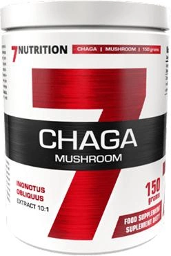 7Nutrition Mushroom Chaga 10:1 150 g Jar (5901597314936) - obraz 1