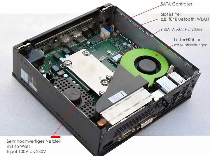 Компьютер Мини-ПК Fujitsu Esprimo Q956 mini PC s1151 (Core i3-6100T/8GB ...