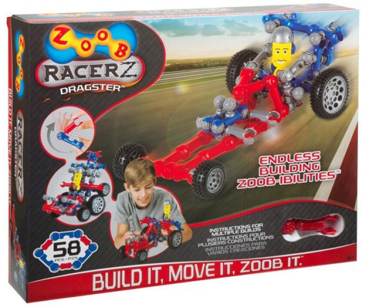 Klocki konstrukcyjne Zoob RacerZ Dragster (0Z12054) - obraz 1