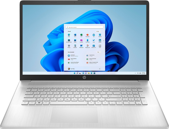 Laptop HP 17-cn2034nw (712P4EA) Silver - obraz 1