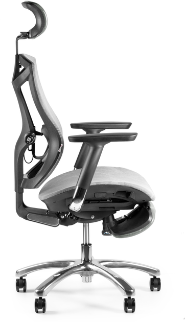 Кресло геймерское Barsky Game Mesh Grey (GM-02) - изображение 2