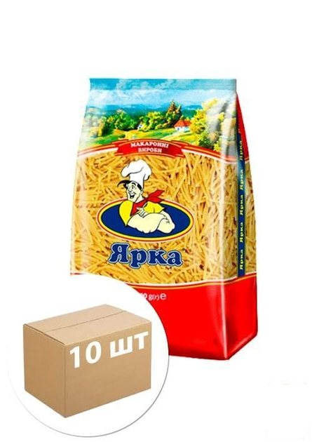 Макароны вермишель ТМ "Ярка" 1кг упаковка 10шт (87158) от продавца ...