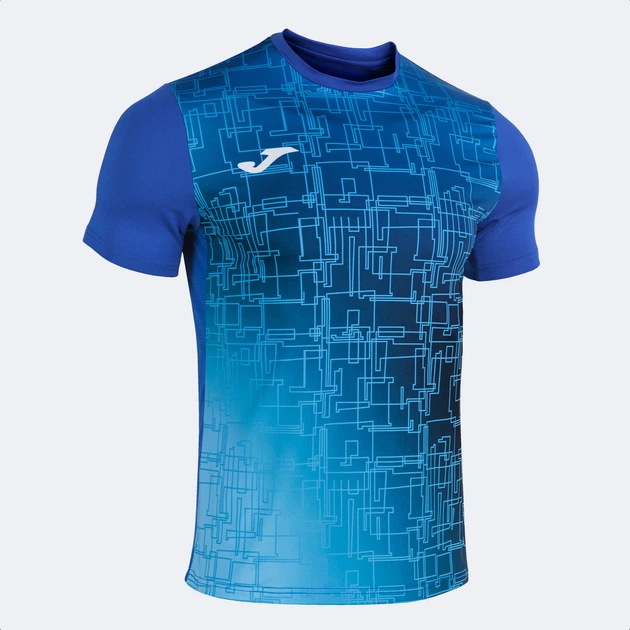 Футболка спортивная длинная мужская Joma Elite VIII 101929.700 S Синяя (8424309529284) - изображение 3