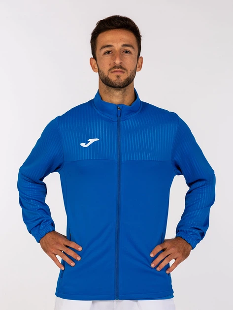 Спортивная кофта мужская Joma Montreal 102744.700 M Синяя (8445456389927) - изображение 7