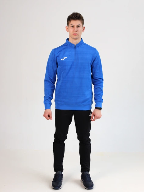 Спортивная кофта мужская Joma Grafity Iii 102865.700 M Синяя (8445456434160) - изображение 3
