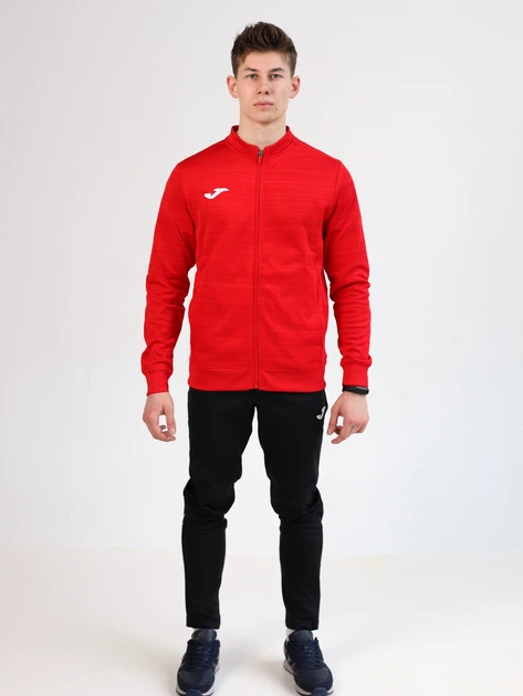 Спортивная кофта мужская Joma Grafity Iii 102866.600 M Красная (8445456435129) - изображение 3