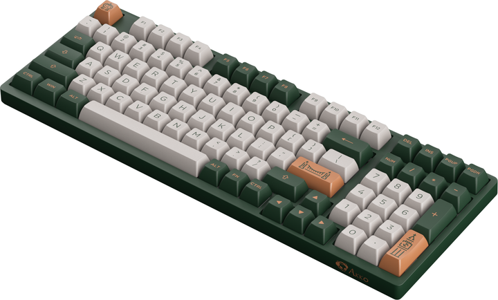 Клавіатура дротова Akko 3098S London CS Jelly Purple RGB USB/Bluetooth Green-White (6925758616843) - зображення 4