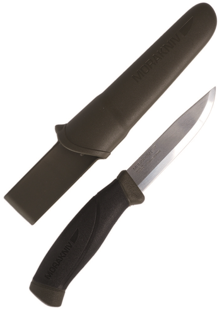 Ніж тактичний Morakniv Олива SCHWED.MORA MESSER S/STEEL ARMY OLIV 15399101(157550-002) - Фото 3 Ніж тактичний Morakniv Олива SCHWED.MORA MESSER S/STEEL ARMY OLIV 15399101(157550-002) - зображення 3