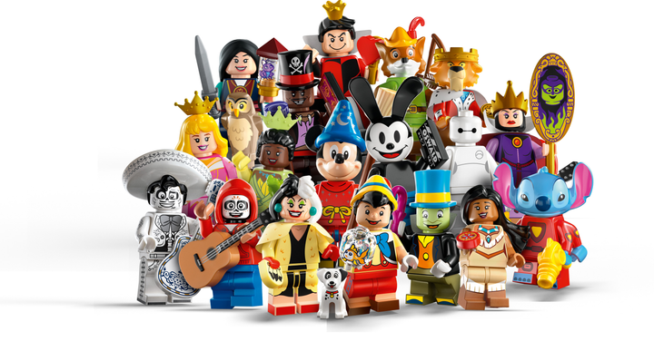 Zestaw klocków LEGO Minifigures Disney 100 8 elementów (71038) (5702017417752) - obraz 2