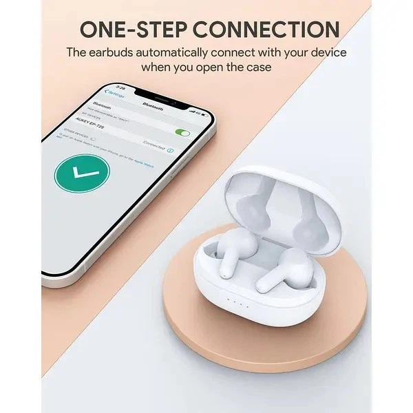 Навушники AUKEY EP-T25. TWS White - изображение 5