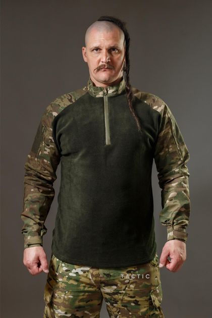 Військова сорочка Убакс Tactic утеплена, бойова сорочка, мультикам 52 - изображение 1