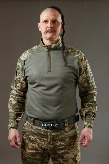 Військова форма Tactic літня, тактичний костюм (убакс + штани) піксель 54 - изображение 2