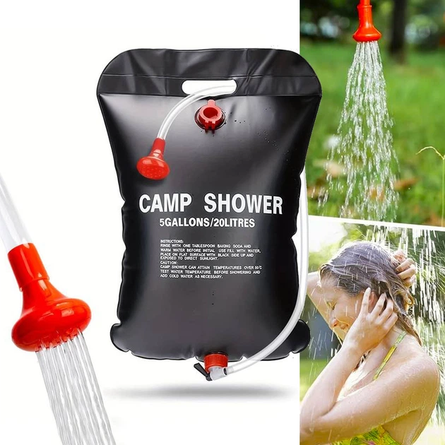 Переносний туристичний душ для кемпінгу CAMP SHOWER на 20л з