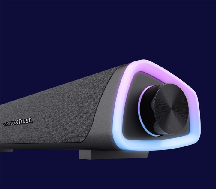 Zestaw głośników Trust GXT620 Axon RGB LED Soundbar Czarny (TR24482) - obraz 9