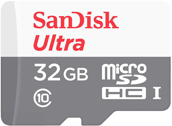 SanDisk Ultra microSDHC UHS-I 32 GB klasa 10 (SDSQUNS-032G-GN3MN) - obraz 1